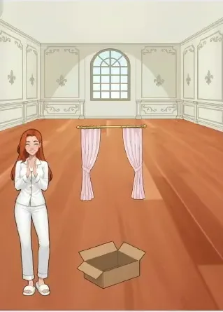 Сцена уровня 33 «Помогите Райли подготовить дом к пижамной вечеринке» в Tricky Story 2