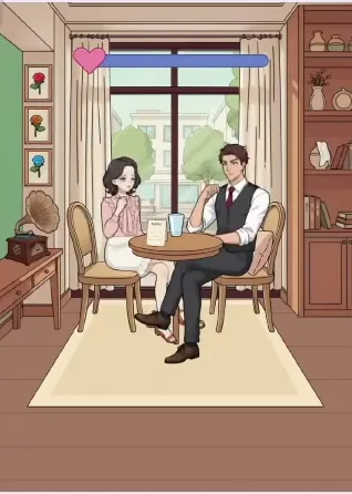 Сцена уровня 21 «Помогите Анне и Итану сблизиться» в Tricky Story 2
